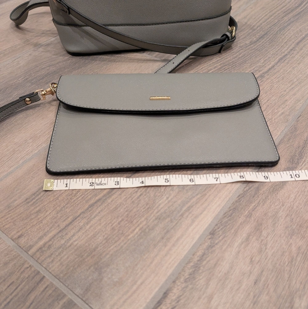 Lovevook Gray Crossbody Bag & Clutch - Picture 13 of 14